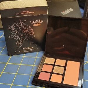 What's Up Beauty Flirtique Eye & Cheek Palette - Multi-Color New In Box